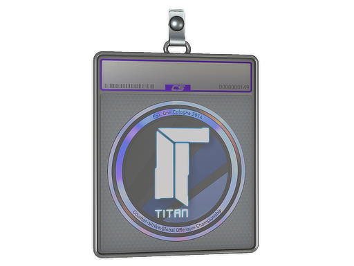 Item Sticker Slab | Titan (Holo) | Cologne 2014