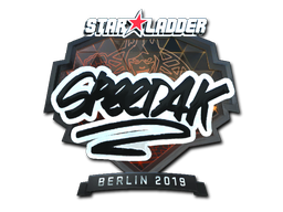 Item Sticker | speed4k (Foil) | Berlin 2019