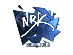 Item Sticker | NBK- (Foil) | Cologne 2016