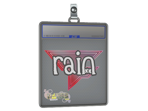Item Sticker Slab | rain | Paris 2023
