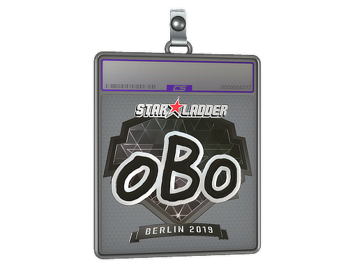 Item Sticker Slab | oBo (Foil) | Berlin 2019