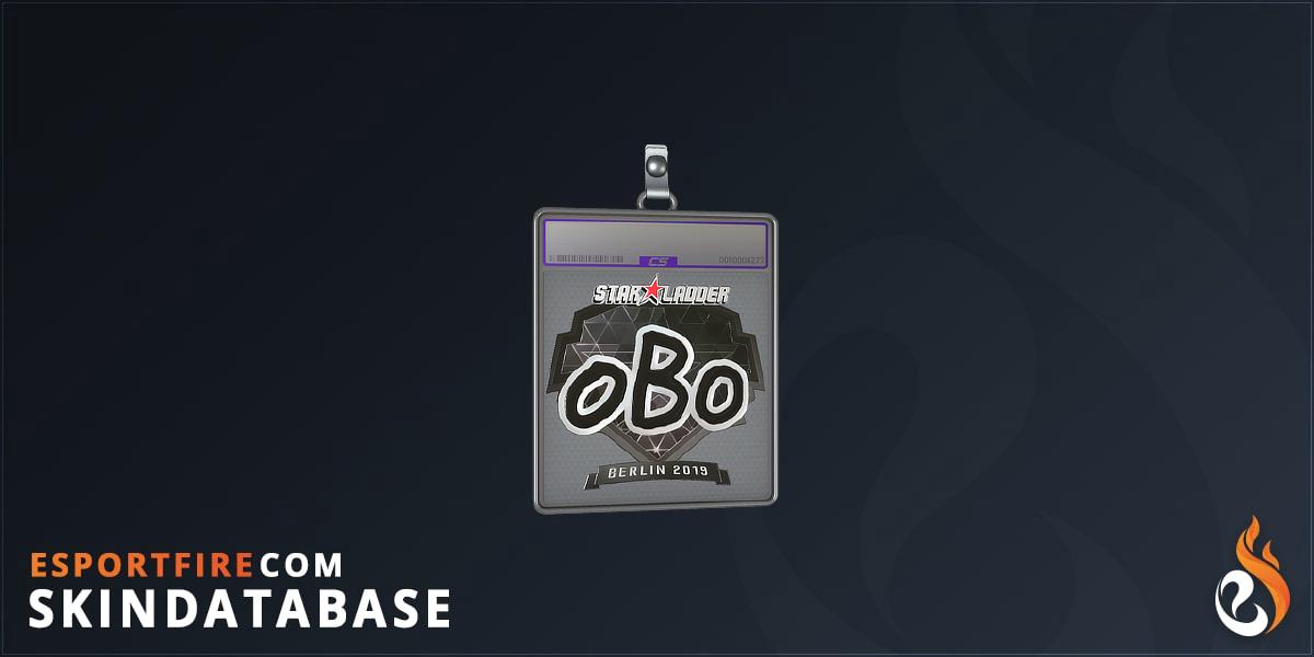 Sticker Slab | oBo (Foil) | Berlin 2019 - EsportFire.com