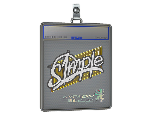 Item Sticker Slab | s1mple | Antwerp 2022