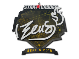 Item Sticker | Zeus | Berlin 2019
