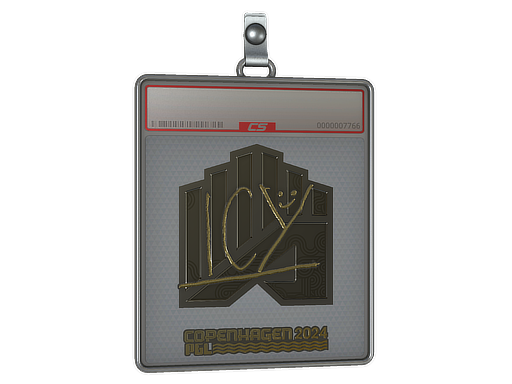 Item Sticker Slab | ICY (Gold) | Copenhagen 2024