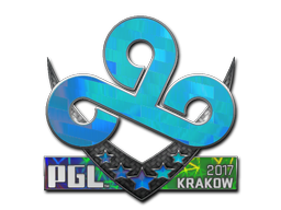 Cosmetic Sticker | Cloud9 (Holo) | Krakow 2017 of Craft