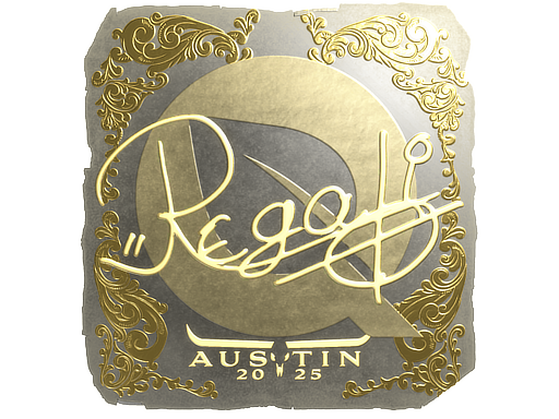 Item Sticker | regali (Gold) | Austin 2025