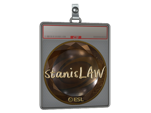 Item Sticker Slab | stanislaw (Gold) | Katowice 2019