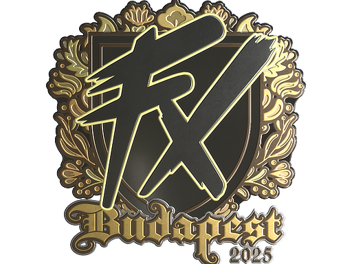Item Sticker | Fluxo (Gold) | Budapest 2025