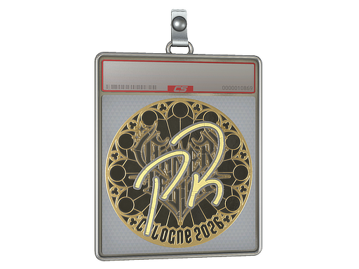 Item Sticker Slab | PR (Gold) | Cologne 2026
