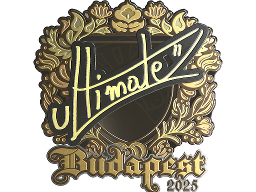 Item Sticker | ultimate (Gold) | Budapest 2025