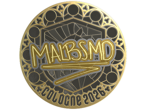 Item Sticker | malbsMd (Gold) | Cologne 2026