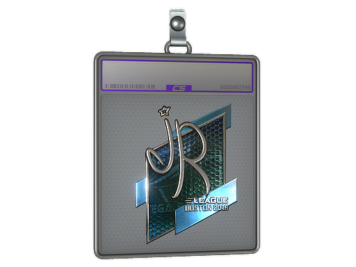 Item Sticker Slab | jR (Foil) | Boston 2018