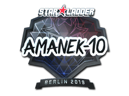 Item Sticker | AmaNEk (Foil) | Berlin 2019