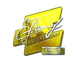 Item Sticker | flamie (Foil) | Atlanta 2017
