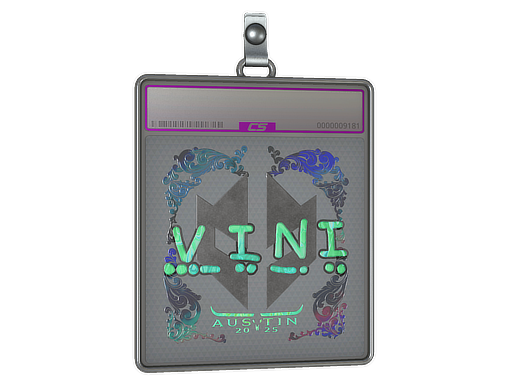 Item Sticker Slab | VINI (Holo) | Austin 2025