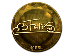 Item Sticker | felps (Gold) | Katowice 2019