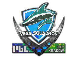 Item Sticker | Vega Squadron (Holo) | Krakow 2017