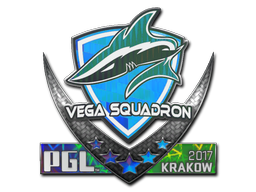 Cosmetic Sticker | Vega Squadron (Holo) | Krakow 2017 of Craft