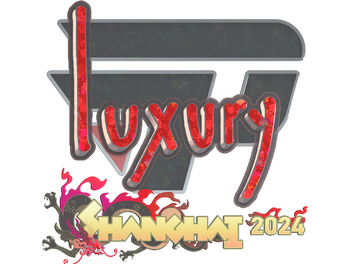 Item Sticker | lux (Glitter) | Shanghai 2024