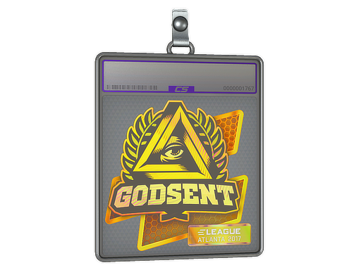 Item Sticker Slab | GODSENT (Holo) | Atlanta 2017
