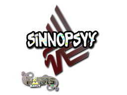 Item Sticker | sinnopsyy (Glitter) | Paris 2023