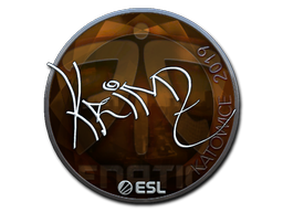Item Sticker | KRIMZ (Foil) | Katowice 2019