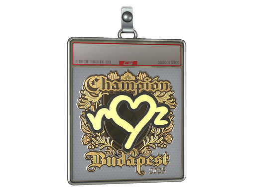 Item Sticker Slab | ropz (Gold, Champion) | Budapest 2025