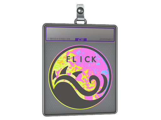 Item Sticker Slab | Opal Flick (Holo)
