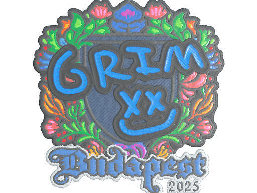 Item Sticker | Grim (Embroidered) | Budapest 2025