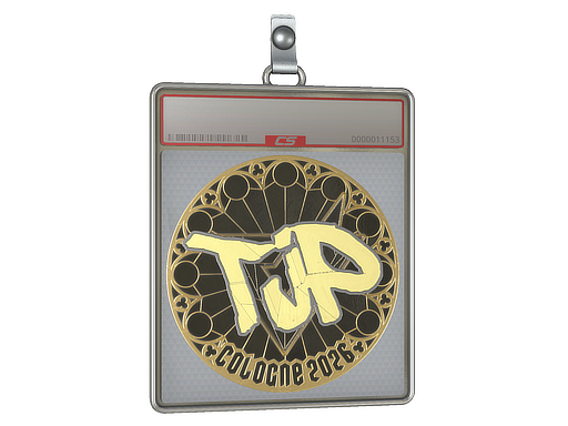 Item Sticker Slab | TjP (Gold) | Cologne 2026