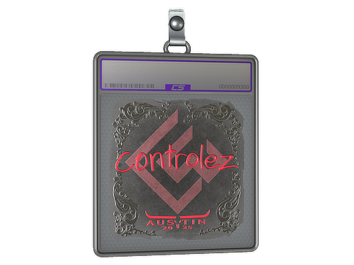 Item Sticker Slab | controlez (Foil) | Austin 2025