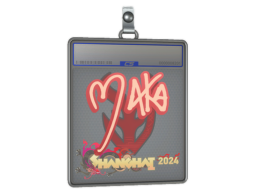 Item Sticker Slab | Maka | Shanghai 2024