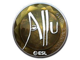 Item Sticker | allu (Foil) | Katowice 2019