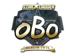 Item Sticker | oBo (Gold) | Berlin 2019