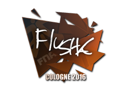 Item Sticker | flusha | Cologne 2016