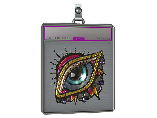 Item Sticker Slab | Ethereal Gaze (Foil)
