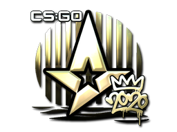 Item Sticker | Astralis (Gold) | 2020 RMR