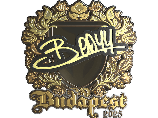 Item Sticker | bodyy (Gold) | Budapest 2025