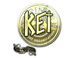 Item Sticker | KEi (Gold) | Paris 2023