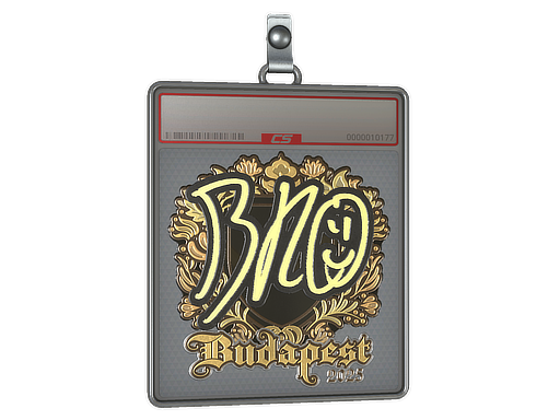 Item Sticker Slab | br0 (Gold) | Budapest 2025