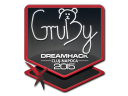 Item Sticker | GruBy | Cluj-Napoca 2015