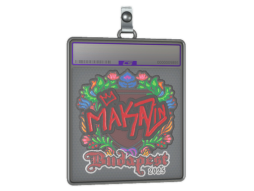 Item Sticker Slab | Maka (Embroidered) | Budapest 2025