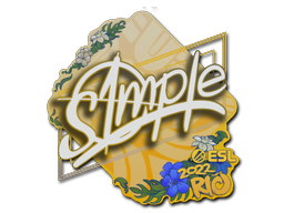 Item Sticker | s1mple | Rio 2022