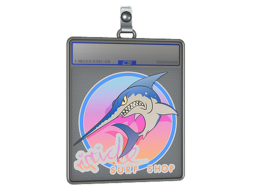 Item Sticker Slab | Miami Stabbyfish