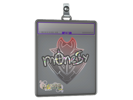 Item Sticker Slab | m0NESY (Glitter) | Paris 2023