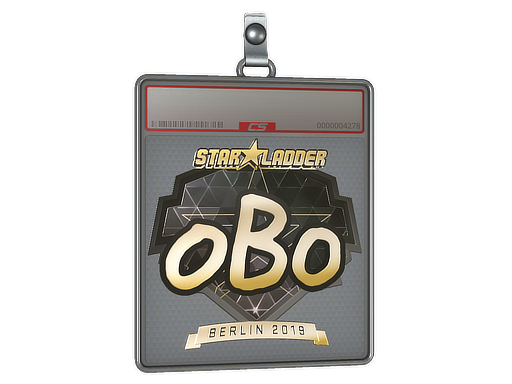 Item Sticker Slab | oBo (Gold) | Berlin 2019