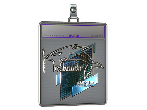 Item Sticker Slab | keshandr (Foil) | Boston 2018