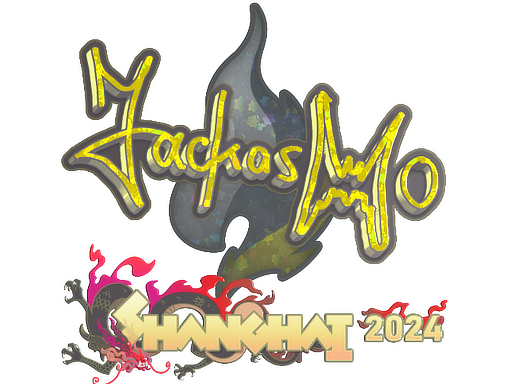 Item Sticker | jackasmo (Glitter) | Shanghai 2024