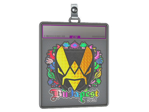 Item Sticker Slab | Vitality (Holo) | Budapest 2025